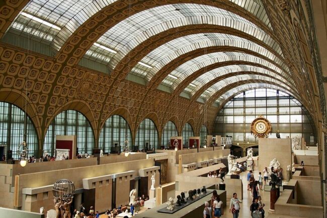 L'intérieur du musée d'Orsay.