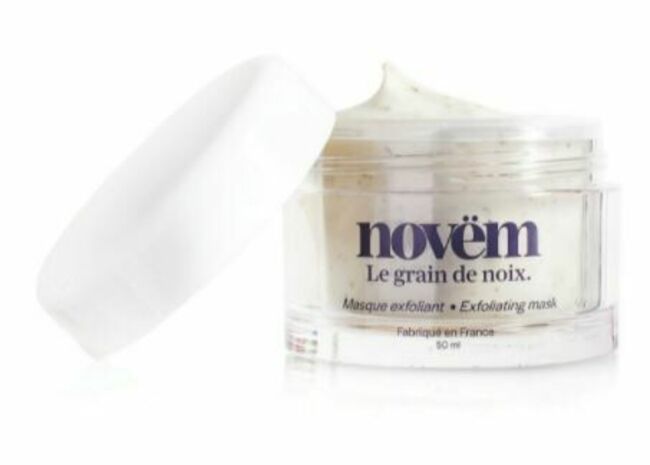 Masque Grain de Noix, Novem, 35€, 50ml. 