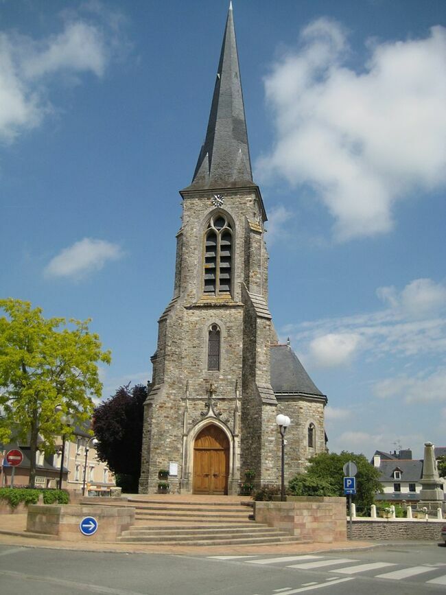L'église Saint-Martin de Chantepie.