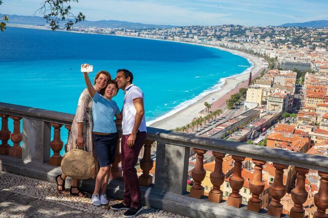 La colline du château : vue imprenable sur Nice