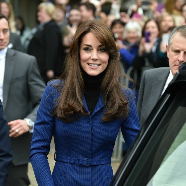 Kate Middleton avec sa frange en 2015