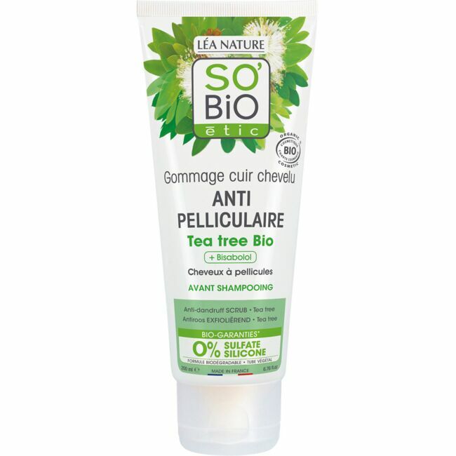 Purifiant. Gommage cuir chevelu antipelliculaire, So’Bio étic, 6,40€.