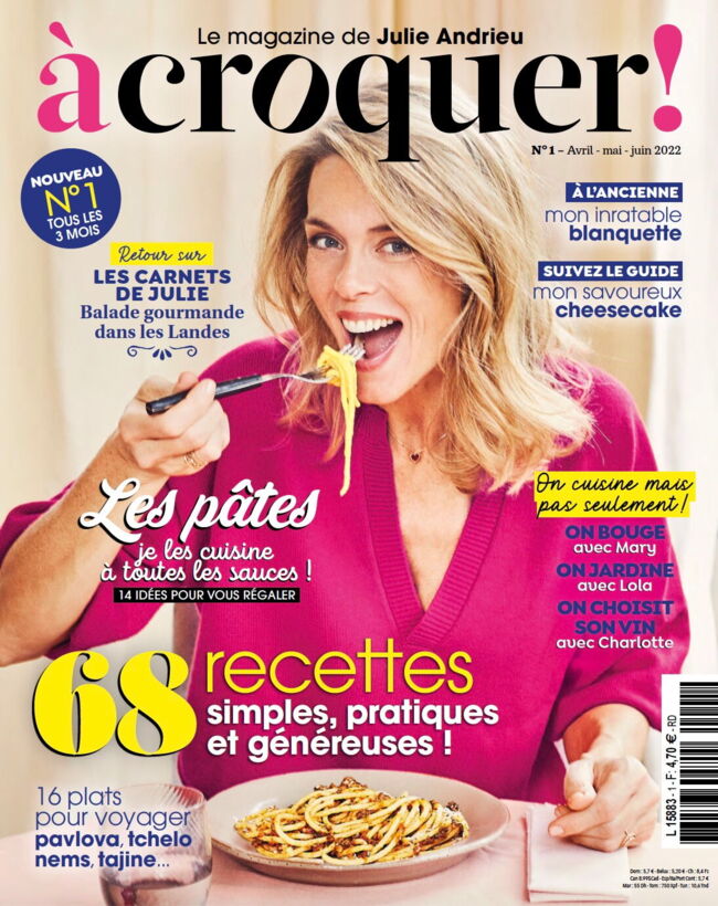 "À Croquer" : Les Astuces De Julie Andrieu Pour Réussir Les Pâtes à ...