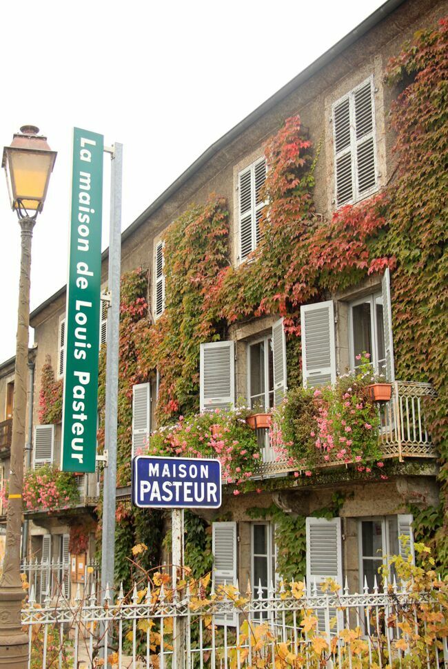 La maison de Pasteur à Arbois.