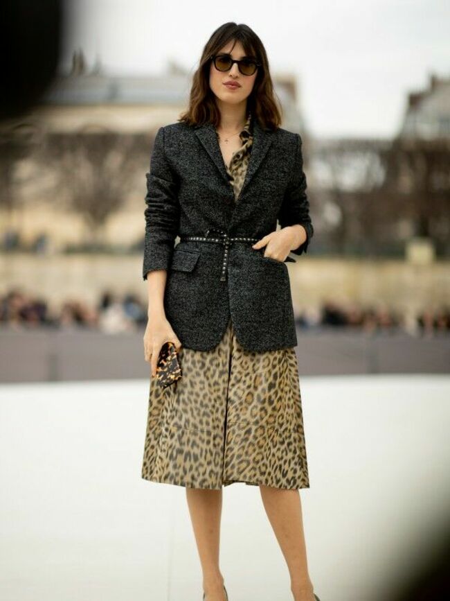 Street style à la fashion week parisienne automne-hiver 2022