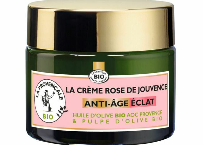 La Crème Rose de Jouvence anti-âge éclat, La Provençale, 13,90 €.