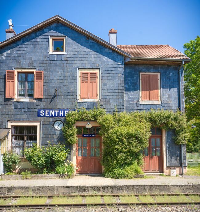 La gare de Sentheim.