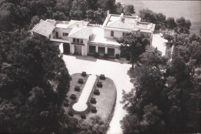 La villa vers 1945-50.