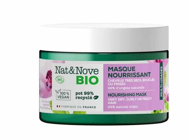Masque Nourrissant Guimauve, Nat & Nove Bio, 7,95 €.