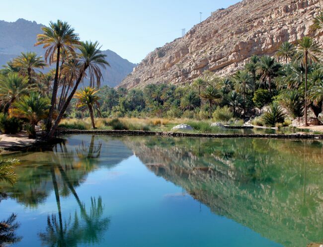 Le Wadi Bani Khalid.