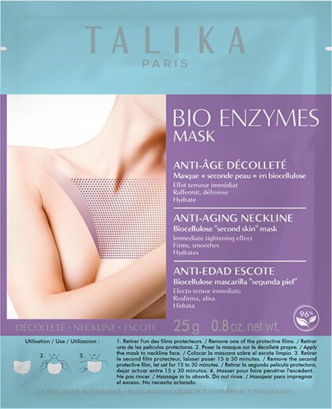 Bio Enzymes Mask décolleté, Talika, 8,50€.