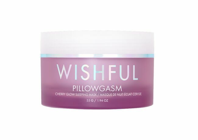 Masque de sommeil Pillowgasm Cherry Glow, Wishful, 39 € chez Sephora.