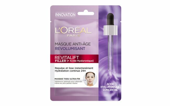Revitalift Filler Masque Anti-Age Revolumisant, L’Oréal Paris, 3,99 €.