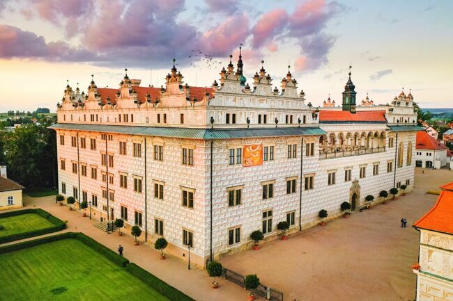Le château de Litomyšl, en République tchèque.