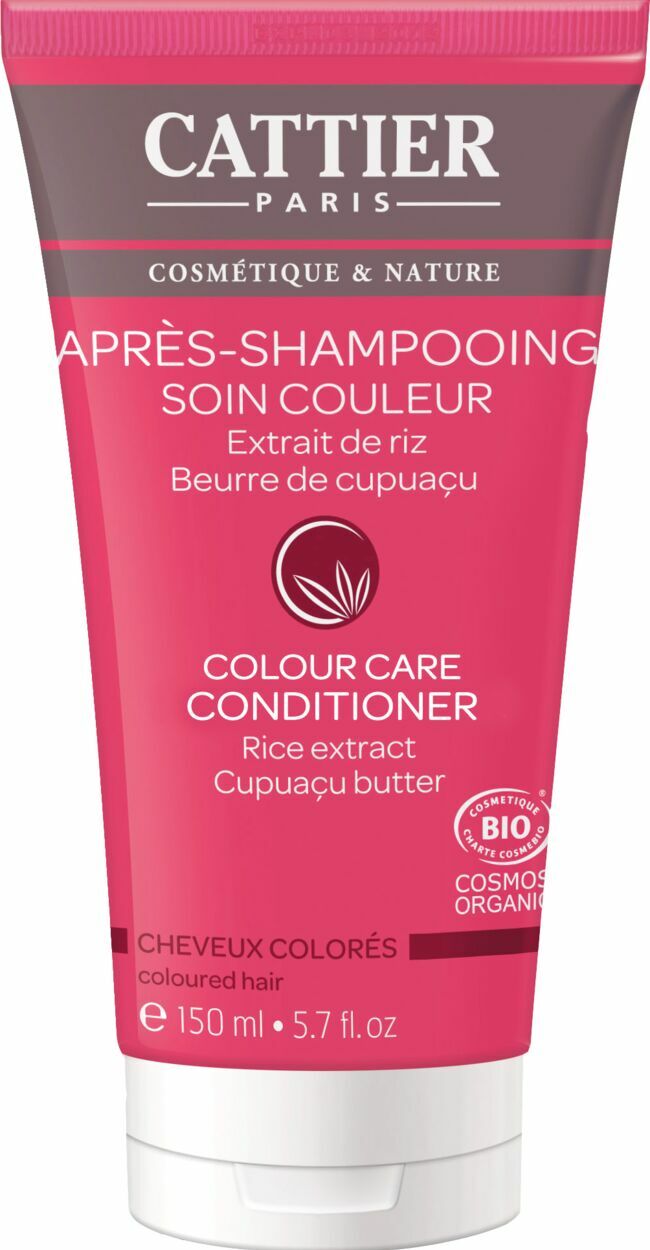 Après-shampooing soin couleur, Cattier, 10,95€.