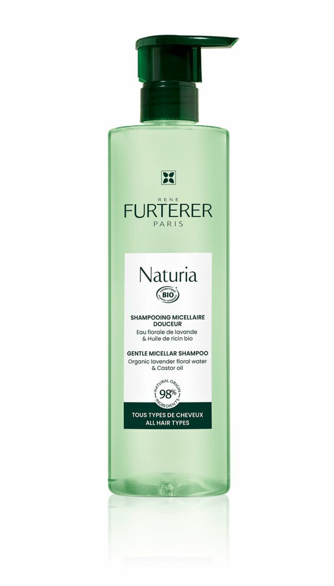 Shampooing micellaire douceur, Naturia, Furterer, 11,90€