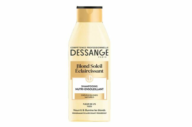 Shampooing Nutri-ensoleillant Blond Soleil, Dessange, 4,50€.