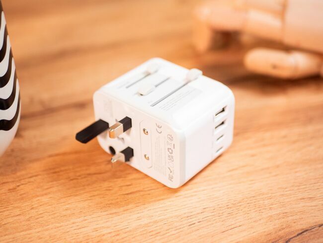 TESSAN Prise multi-trous avec 3 prises et 3 ports USB, Gris - Prise,  multiprise et accessoires électriques - Achat & prix
