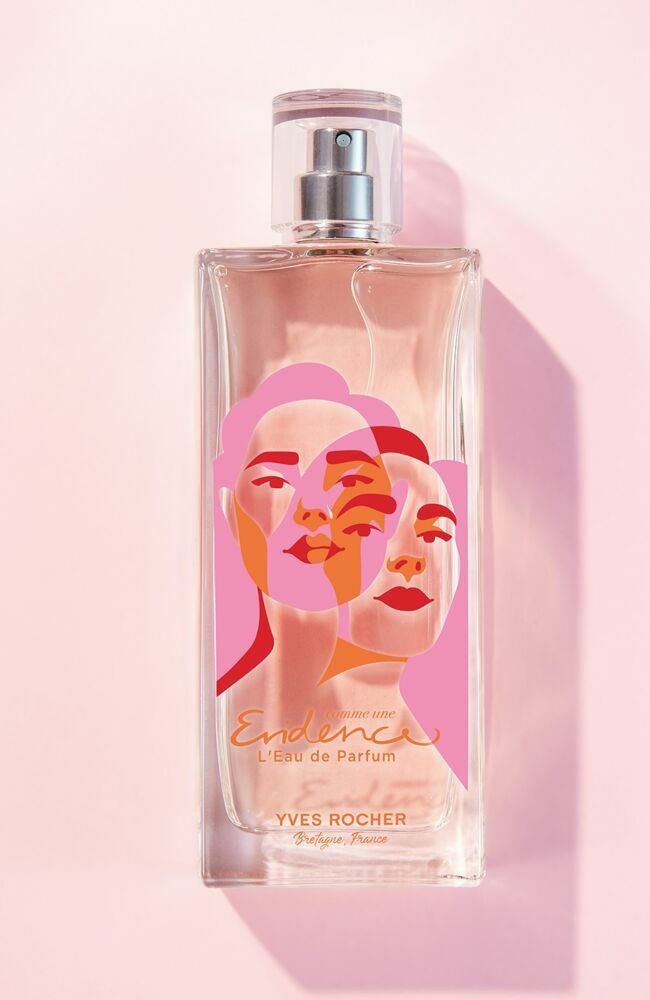 Eau de parfum Comme une Evidence, Edition limitée, Yves Rocher, 100 ml, 66,90 €.