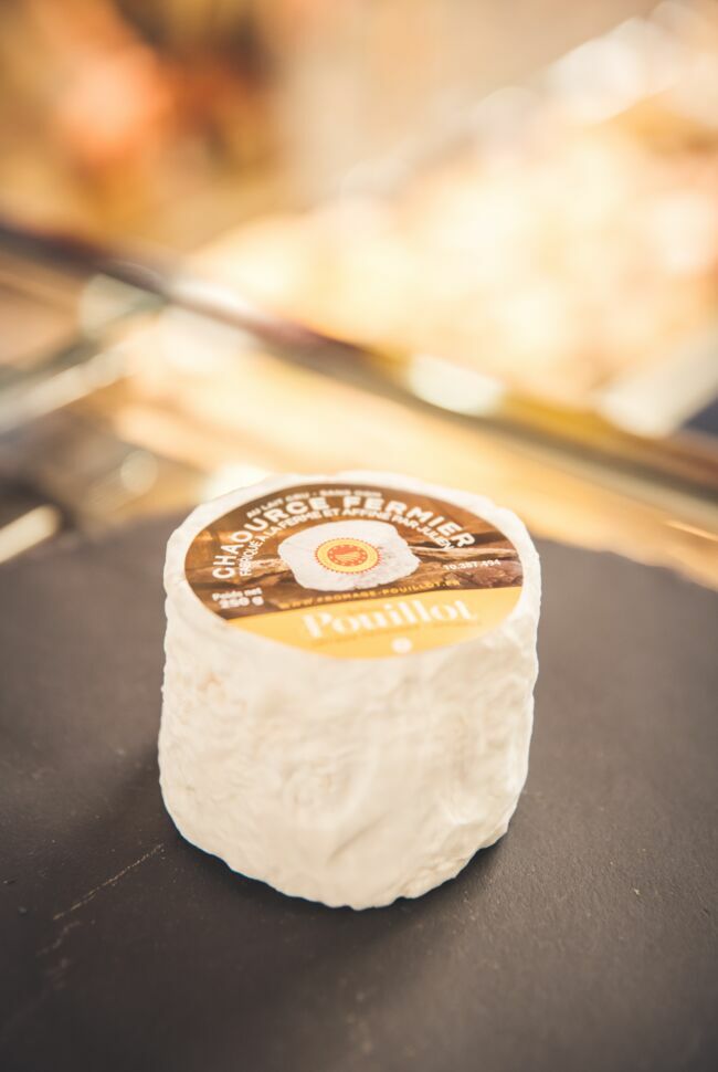 Chaource, Fromagerie Pouillot, 7 € les 250 g.