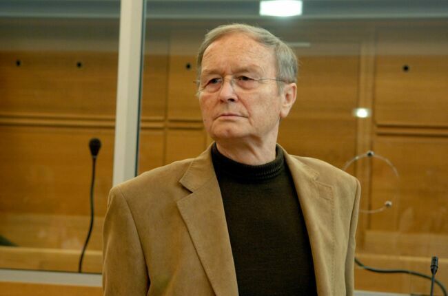 Jean-Maurice Agnelet, lors de son procès en 2007