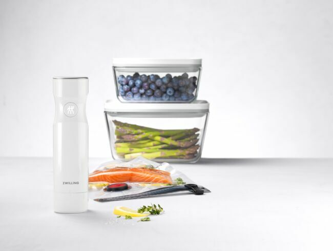 Machine Sous Vide, Appareil de Mise Sous Vide Alimentaire Automatique avec  10 Sacs Sans BPA pour Aliments, Viandes, Légumes, Fruits