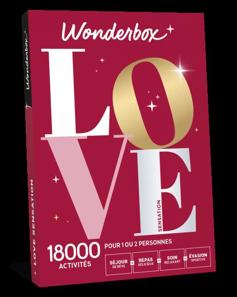 Coffrets LOVE : Wonderbox