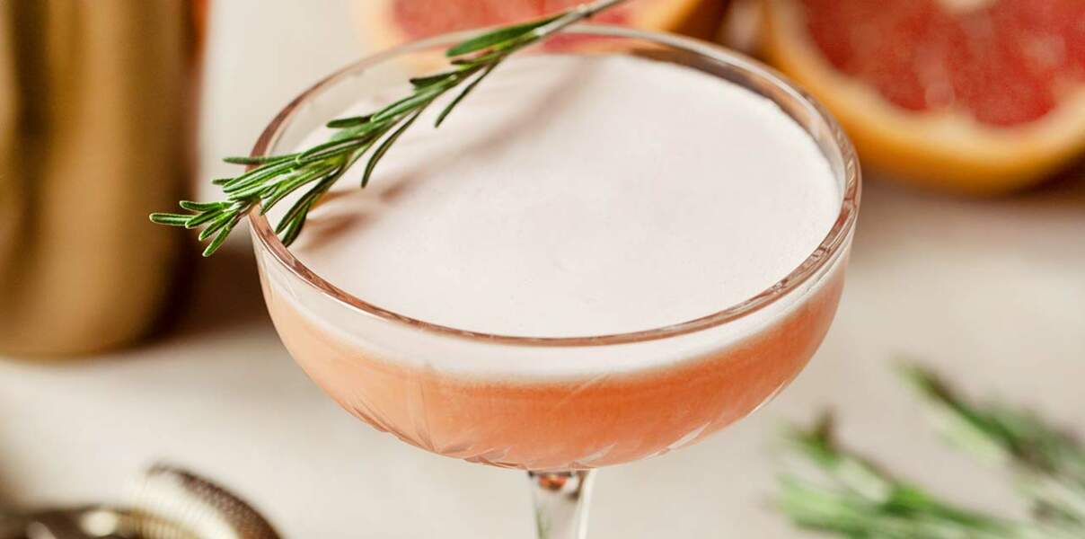Mocktail Short Drink Pamp Spring au pamplemousse de Floride 