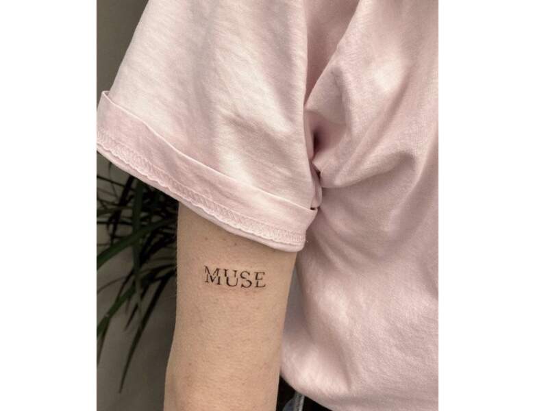 Tatouage "muse"
