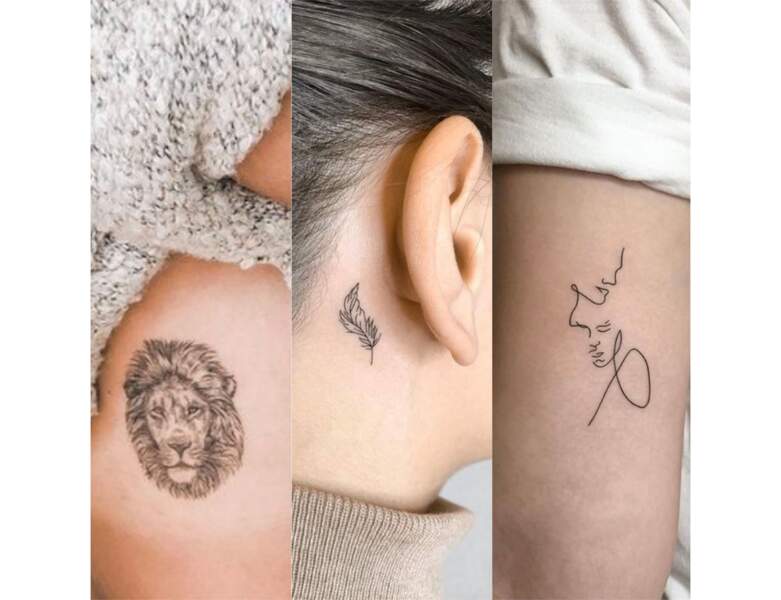 45 tatouages minimalistes tendance en 2021