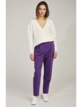 Pantalon tendance : violet