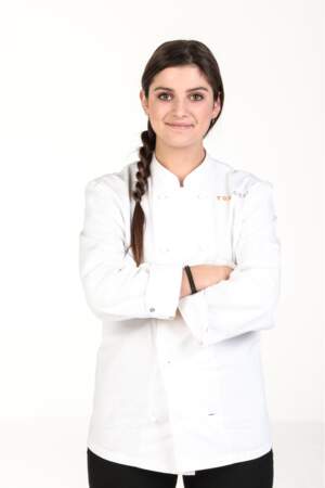 Charline Stengel, 19 ans, a entamé un Brevet professionnel art de la cuisine à l'IMT de Grenoble.