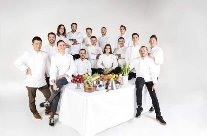 Les candidats de "Top Chef" 2021 au grand complet pour une saison qui démarre le 10 février 2021, à 21h05, sur M6. A vos postes !