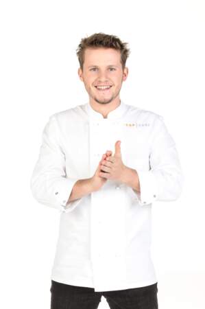 Mathieu Vande Velde, 22 ans, sous-chef au restaurant "La Paix", à Bruxelles.