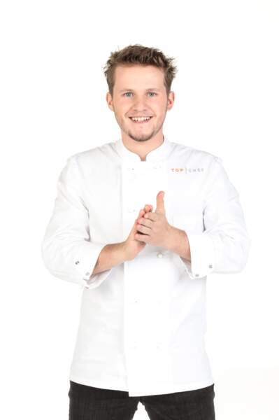 Mathieu Vande Velde, 22 ans, sous-chef au restaurant "La Paix", à Bruxelles.