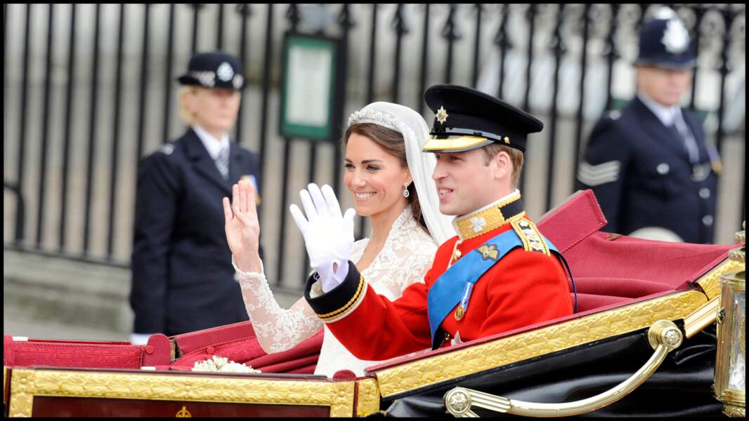 Kate Middleton et son époux le prince William