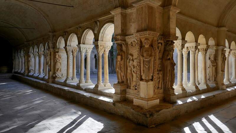 Le cloître de la cathédrale Saint-Trophime d'Arles