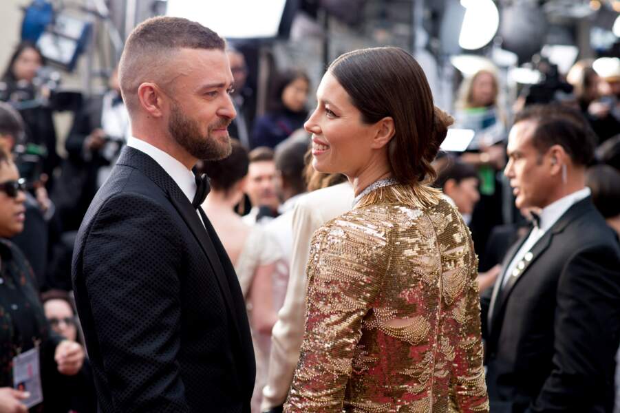 Justin Timberlake et sa femme Jessica Biel