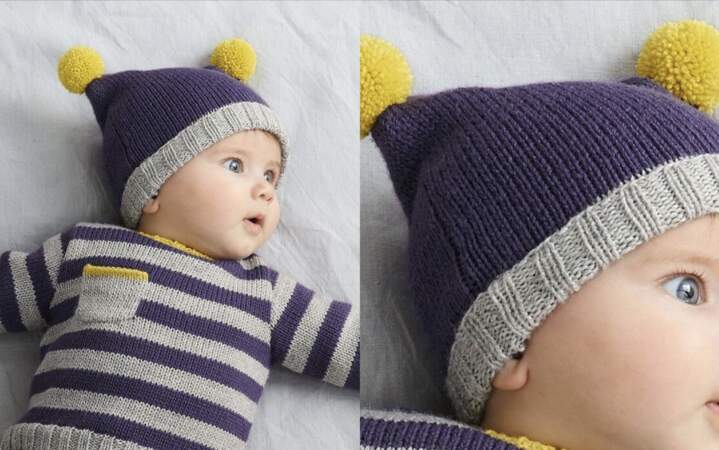 Layette : comment tricoter un bonnet en laine pour bébé ?