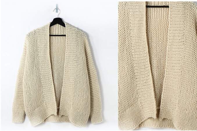 Comment tricoter facilement un gilet d'une seule pièce ?