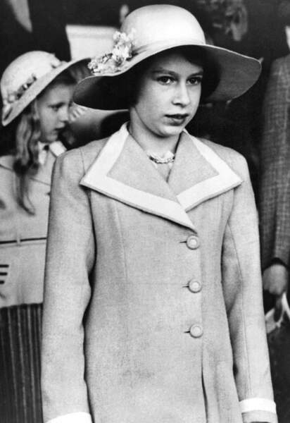 La princesse Elizabeth en 1938.