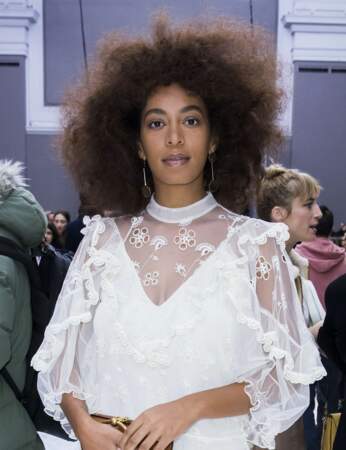 Une coupe afro comme Solange Knowles
