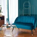 Salon bleu chic et moderne - Atmosphera