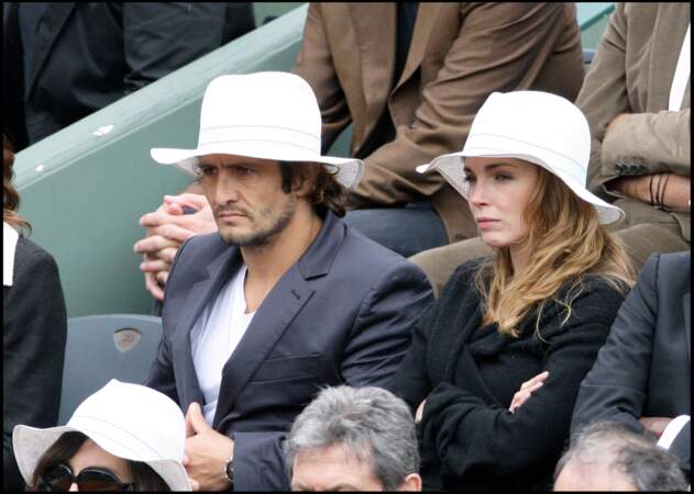 Ou encore dans le public de Roland-Garros, comme lors de la finale Hommes, le 7 juin 2009.