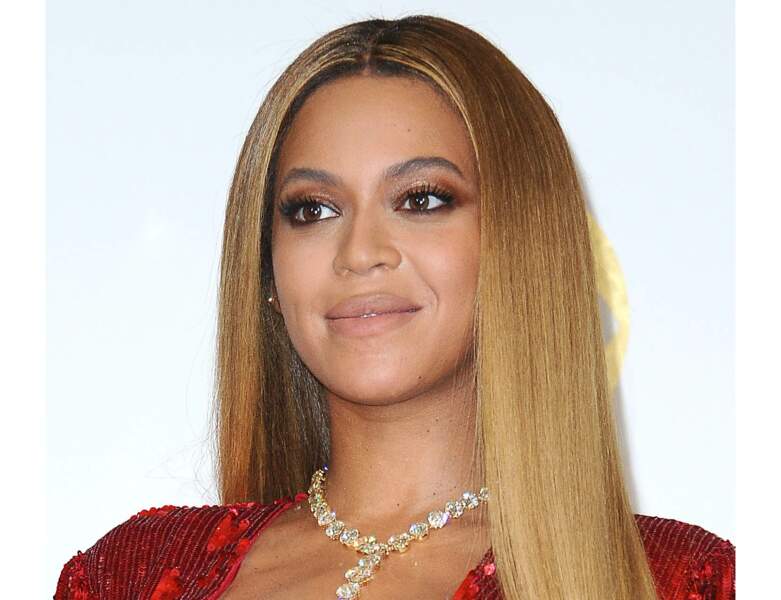 Les cheveux châtain clair de Beyoncé