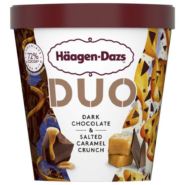 Duo chocolat noir caramel au beurre salé - Häagen-Dazs