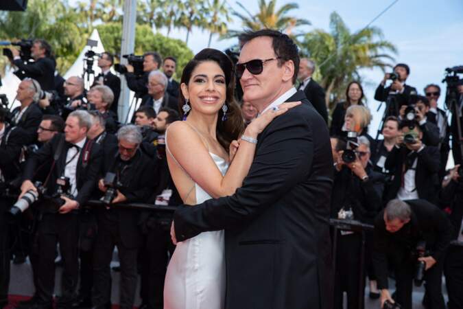 Quentin Tarantino et sa femme Daniella Pick...