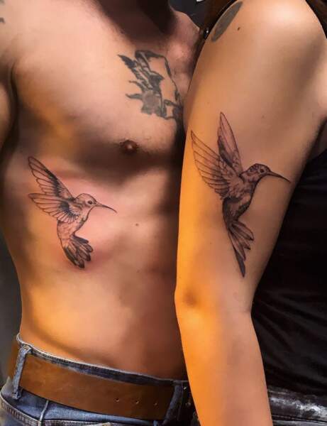 Un tatouage colibris