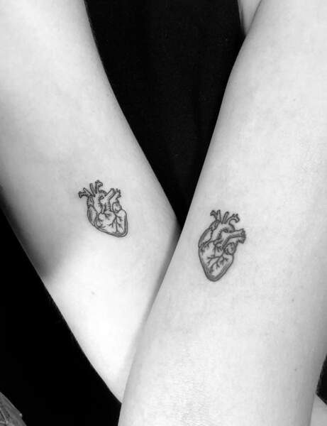 Un tatouage coeur