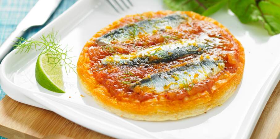 Tartelettes de sardines à la tomate